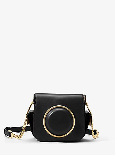 michael kors scout medium leather camera bag cherry|michael kors camera bag: Handbags .